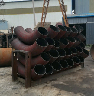 Oil Gas Process Schedule 40 Carbon Steel Bends Seamless A234 WPB GB Standard